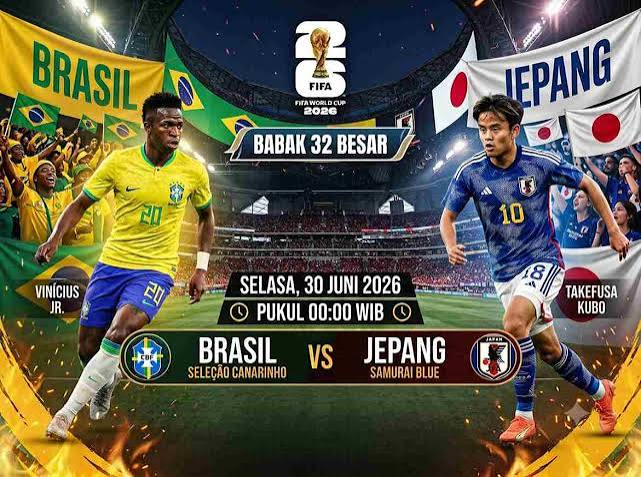 Brasil vs Jepang
